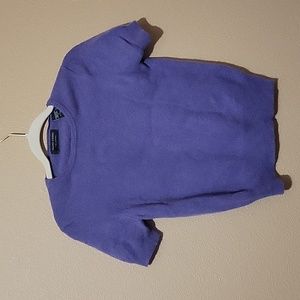 Petite Women's S Valerie Stevens purple cashmere sweater